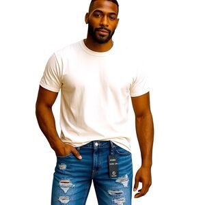 Reason Premium Denim Shorts Men Color Blue Jeans Size 30